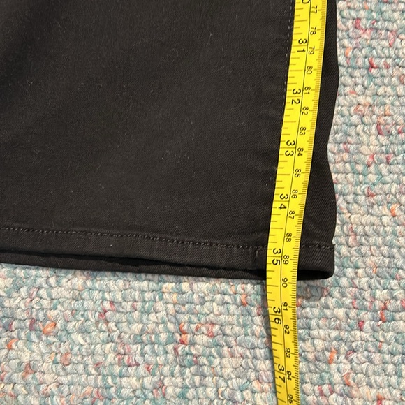 NWT ladies size 29/35 7 For All Mankind original bootcut Black jeans - Picture 9 of 11